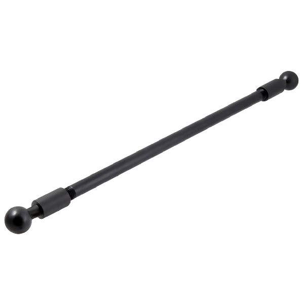 12" Long Rigid Pipe with Dual Ball Ends