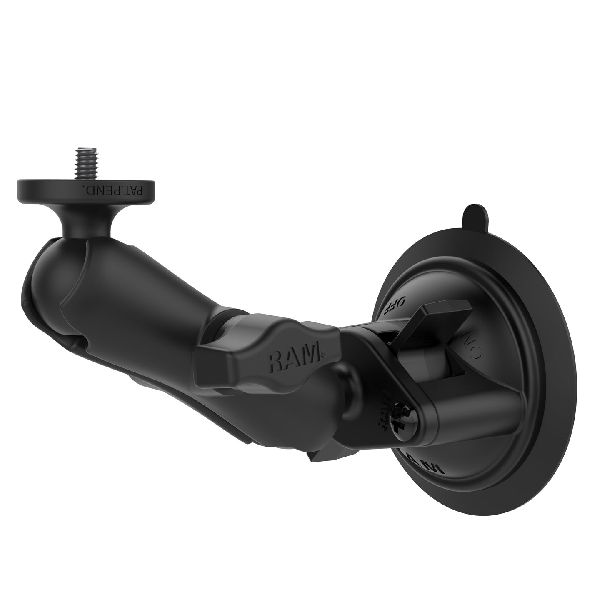 Support à ventouse Twist-Lock™ avec adaptateur pour appareil photo 1/4"-20 - Court