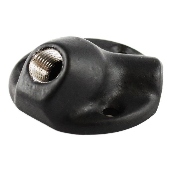 45-Degree 1/4" NPT Threaded Hole with Round Base