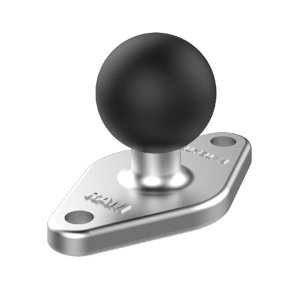 Base boule diamantée chromée