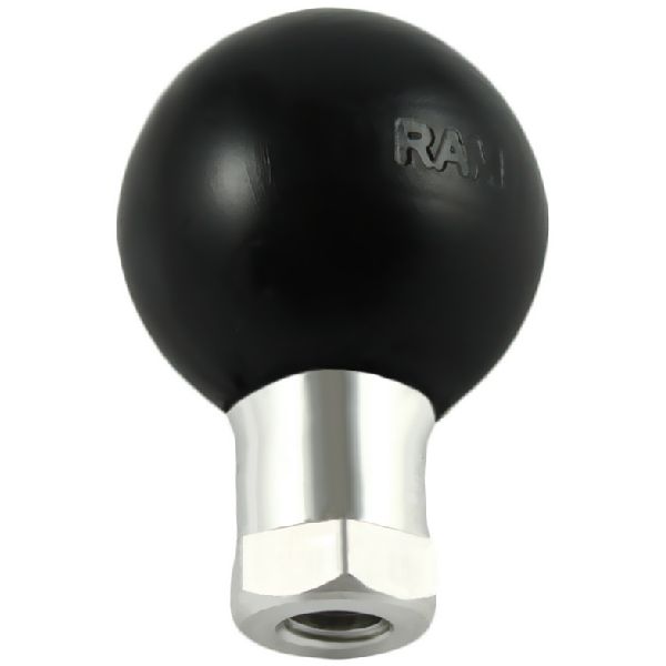 Adaptateur à bille en acier inoxydable avec trou femelle fileté M6 x 1