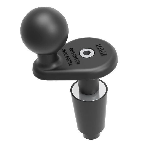 Base à rotule pour potence de fourche de moto