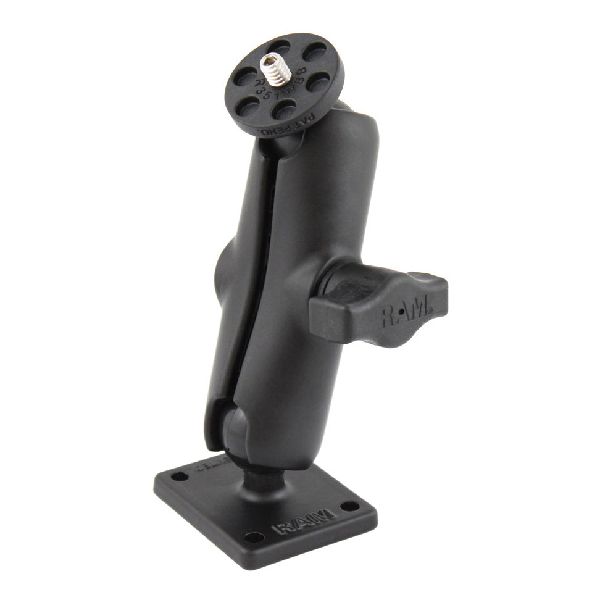 Double Ball Mount with AMPS Plate and 1/4"-20 Action Camera Adapter