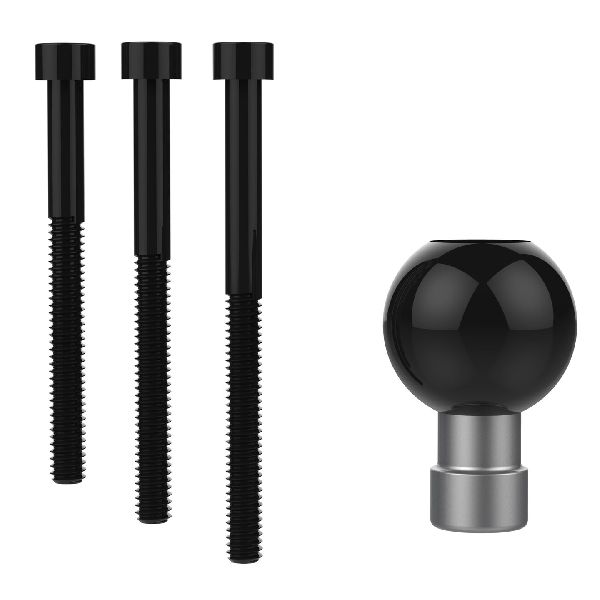 Base de serrage pour guidon de moto avec boulons M8