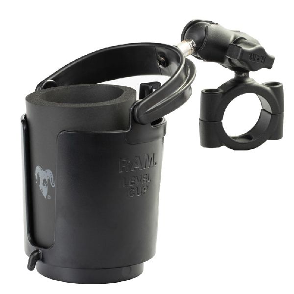 Porte-gobelet Level Cup™ 16 oz avec base à rail large RAM® Torque™