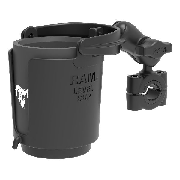 Porte-gobelet Level Cup™ 16 oz avec base de rail moyen RAM® Torque™