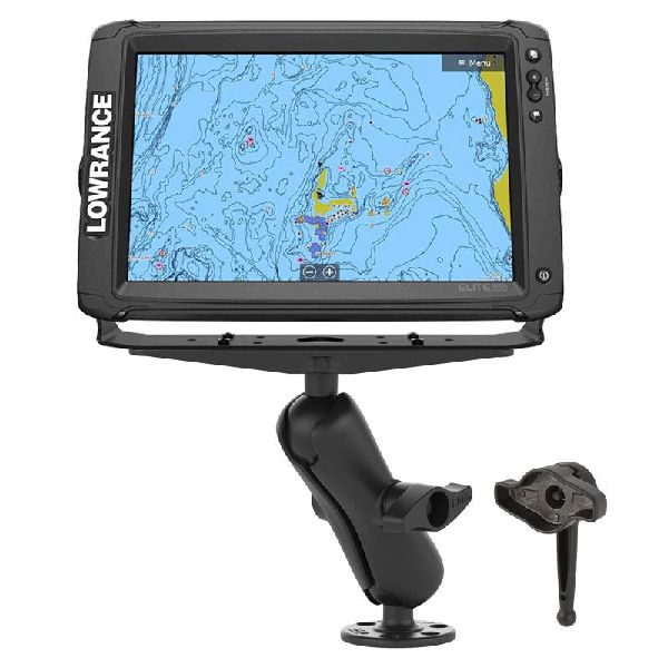 Grand support électronique marin avec clé RAM® Hi-Torq - Moyen