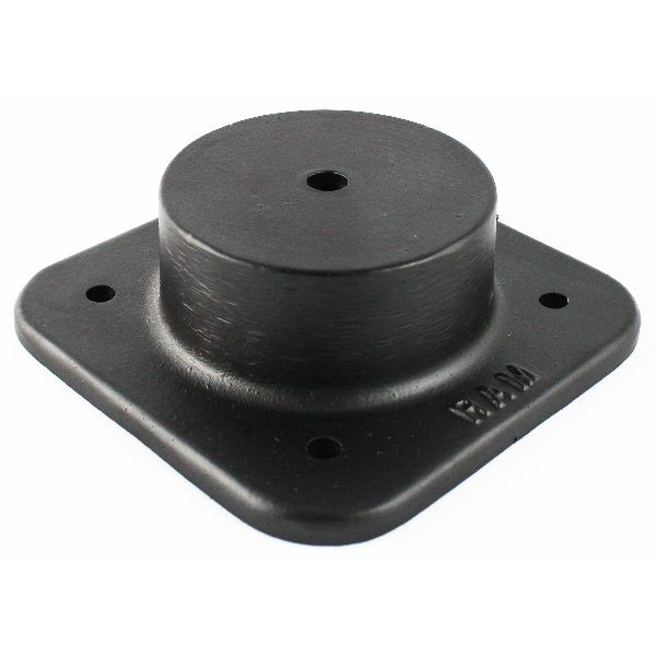 Base horizontale pour bras oscillants à cliquet