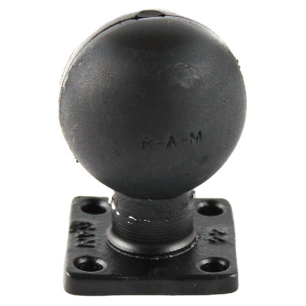 Ball Base with 1.5" x 1.5" 4-Hole Pattern - D Size