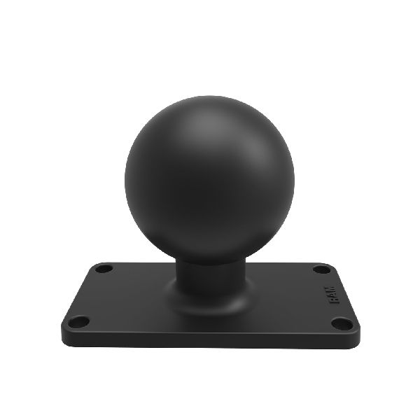 Ball Base with 1.5" x 3.5" 4-Hole Pattern - D Size