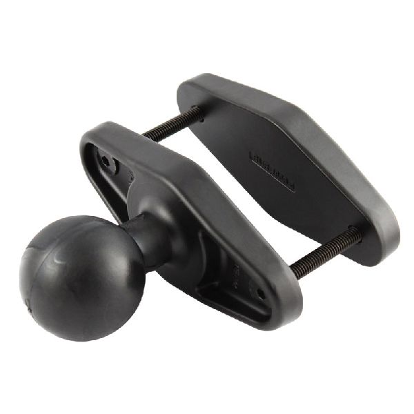 Base de serrage carrée renforcée en acier pour poteaux jusqu'à 4 po de largeur