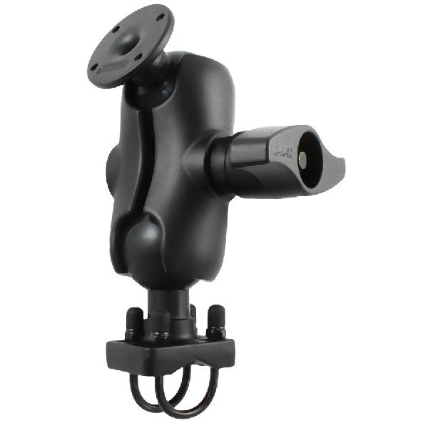 Support de rail à double boulon en U avec plaque AMPS ronde