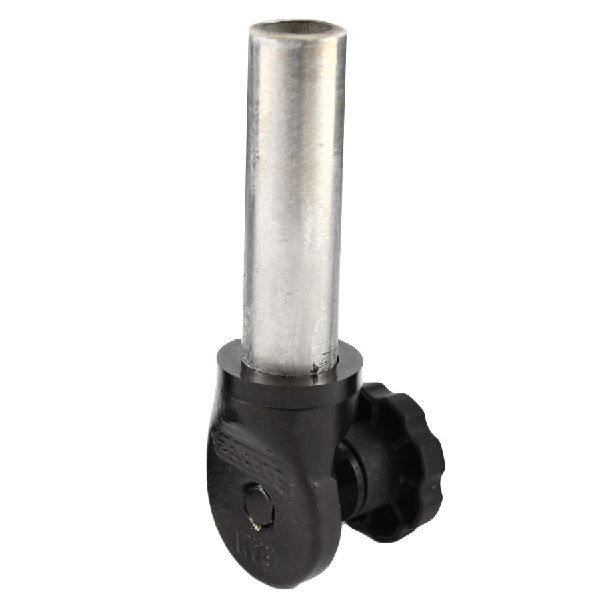 1" NPT Post and Ratchet Adapter with Female Teeth