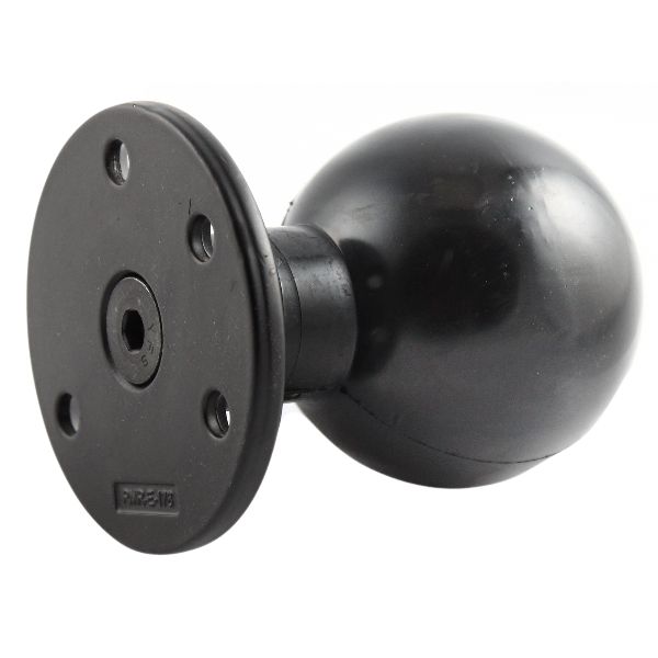 Large Round Plate with Ball & Steel Reinforced Bolt - E Size