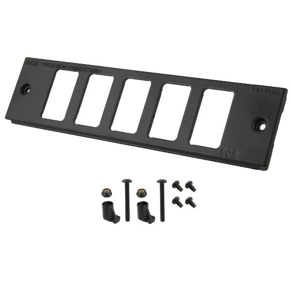 Tough-Box™ 2" Faceplate with Five Switch Ports