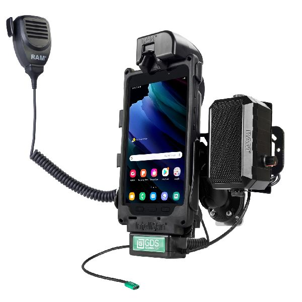 Tough-Dock™ Universal PTT Vehicle Bundle for Samsung Tab Active3