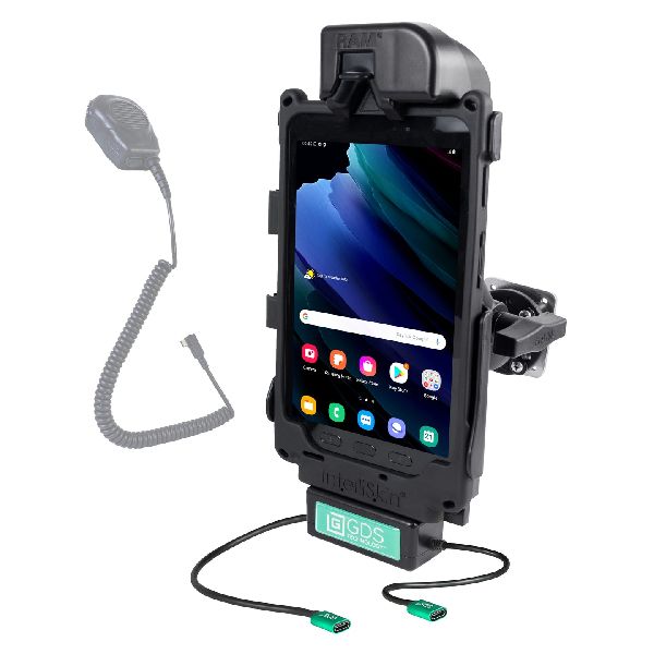 Tough-Dock™ Klein VALOR PTT Vehicle Bundle for Samsung Tab Active3