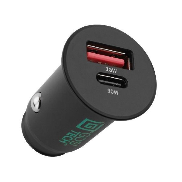 Chargeur allume-cigare à 2 ports GDS ® Type-C et Type A / PPS et PD 3.0