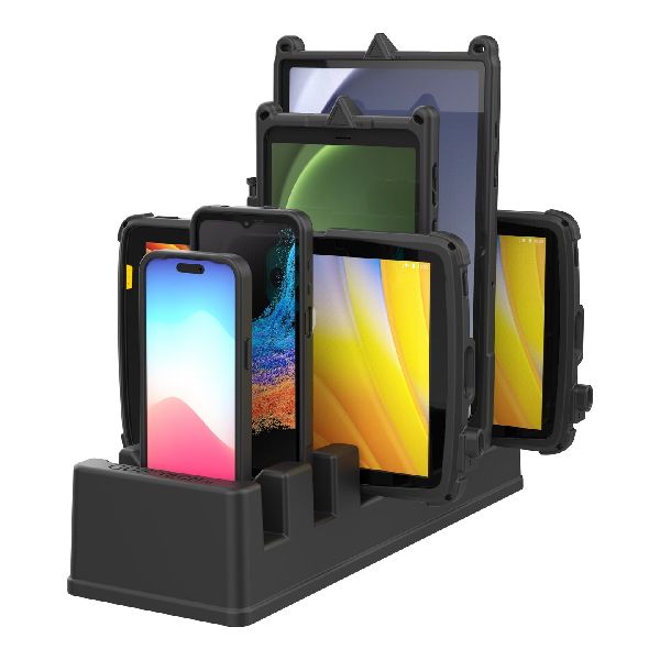 6-Port Power + Single RJ45 Dock for Tablets with IntelliSkin®