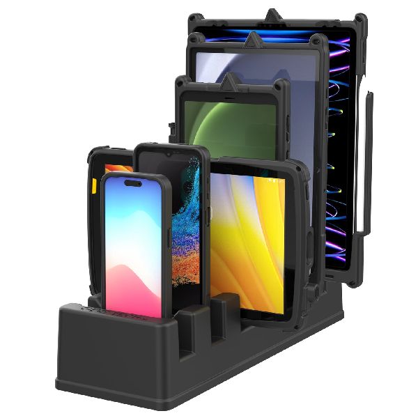 6-Port Powered Dock for Tablets with IntelliSkin®