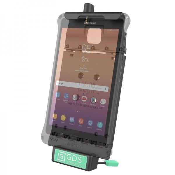 Berceau d'accueil technologie GDS® avec câble de raccordement audio pour Samsung Galaxy Tab A 8.0" 