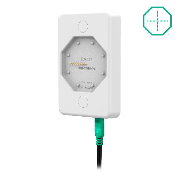 GDS® Station d'accueil murale alimentée Uni-Conn™ avec USB-C - Gris