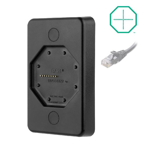 GDS® Station d'accueil murale alimentée Uni-Conn™ avec PoE - Noir