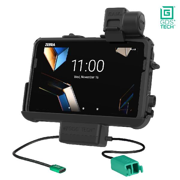 GDS® Station d'accueil fine Thin-Dock™ + double port USB pour Zebra ET401 et ET4x 8" IntelliSkin®