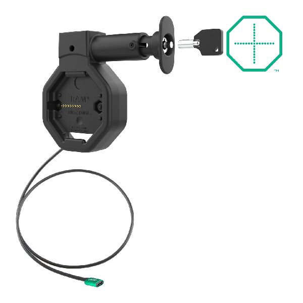 GDS® Uni-Conn™ verrouillable USB-C avec bouton de déverrouillage