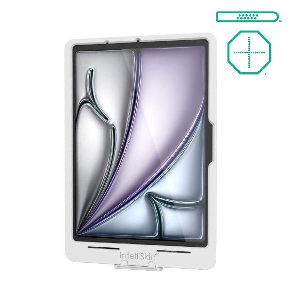 IntelliSkin® Étui fin pour iPad Air 11 M2 et M3, forme en D et coussinets arrière - Gris