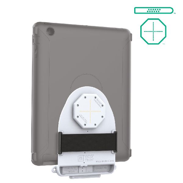 GDS® Tab-Conn™ pour coques OtterBox Defender (forme en D et coussinets arrière) - Gris