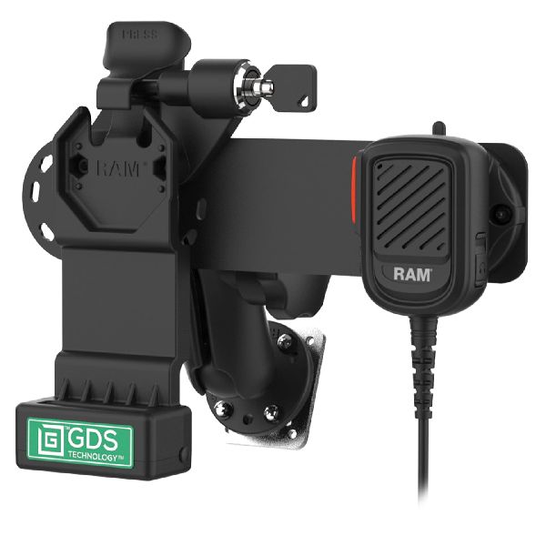 GDS® Ensemble microphone et haut-parleur déporté Uni-Conn™ avec bouton PTT verrouillable pour Kodia