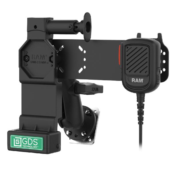 GDS® Ensemble microphone et haut-parleur déporté Uni-Conn™ PTT pour ESChat et Zello