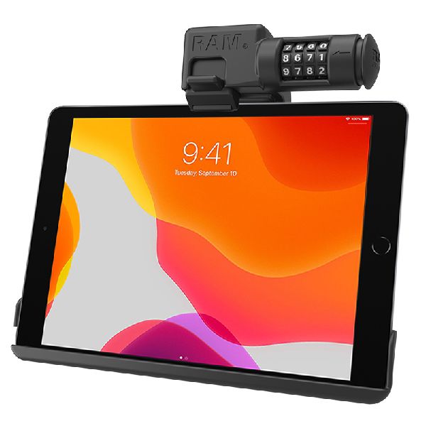 EZ-Roll'r™ Combo Locking Holder for iPad 7th-9th Gen & Air 3