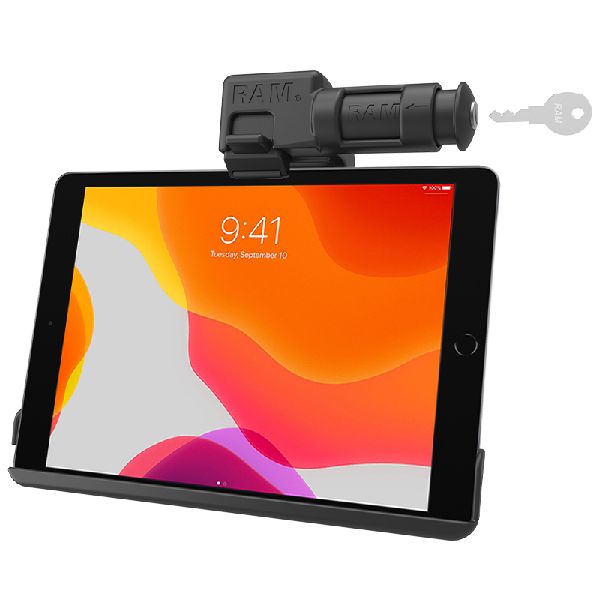 EZ-Roll'r™ Keyed Locking Holder for iPad 7th-9th Gen & Air 3