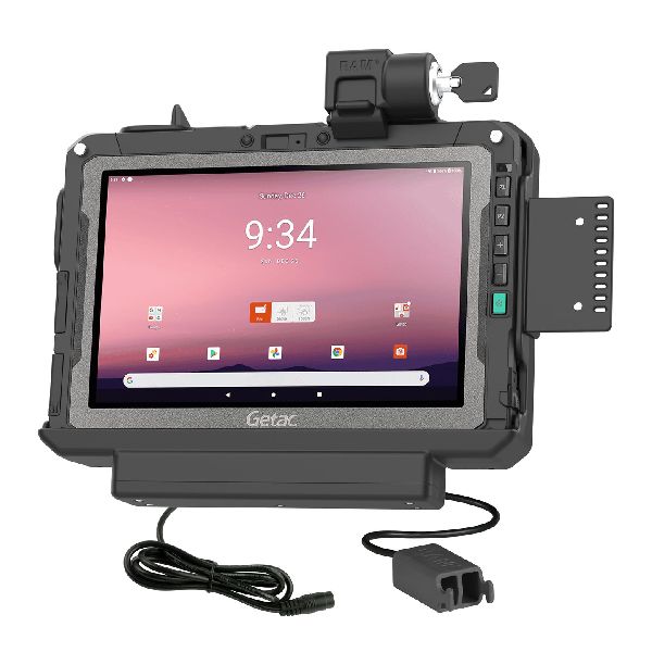 Locking Power + Dual USB Data Dock for Getac ZX10