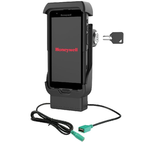 Locking Powered Dock + USB-A for Honeywell CT40/45/47