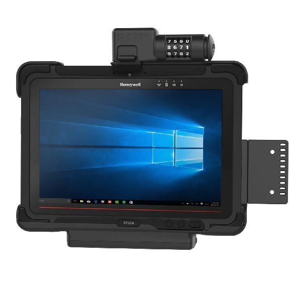 Combo Locking Form-Fit Holder for Honeywell RT10 Tablet