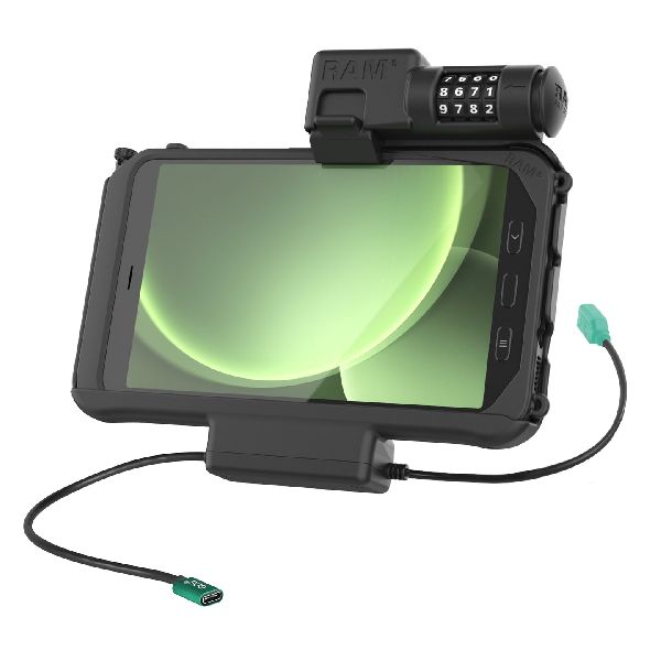 Combo Locking Power + Data Dock for Samsung Tab Active5 & 3