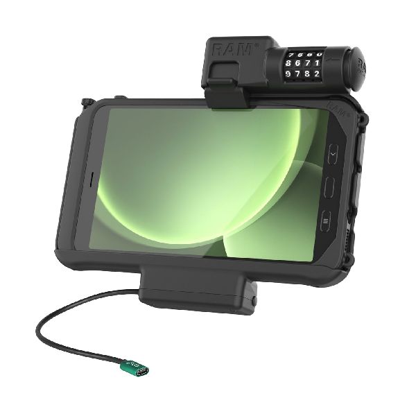 Combo Locking USB-C Powered Dock for Samsung Tab Active5 & 3