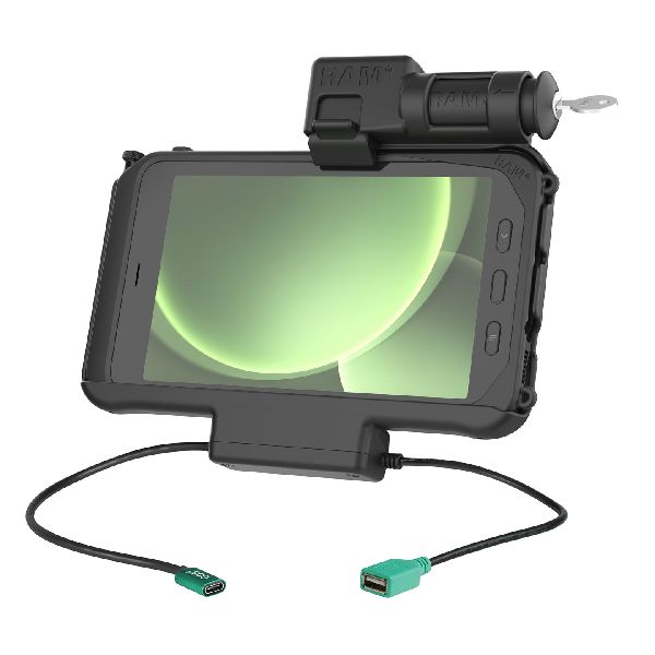 Key Locking Power + Data Dock for Samsung Tab Active5 & 3