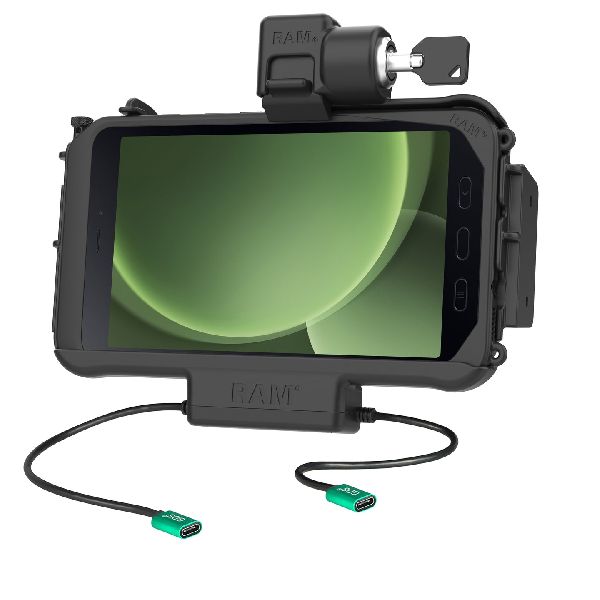 Locking USB-C Modular Dock + USB-C Data for Samsung Tab Active5 & 3