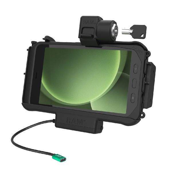 Locking Modular USB-C Powered Dock for Samsung Tab Active5 & 3