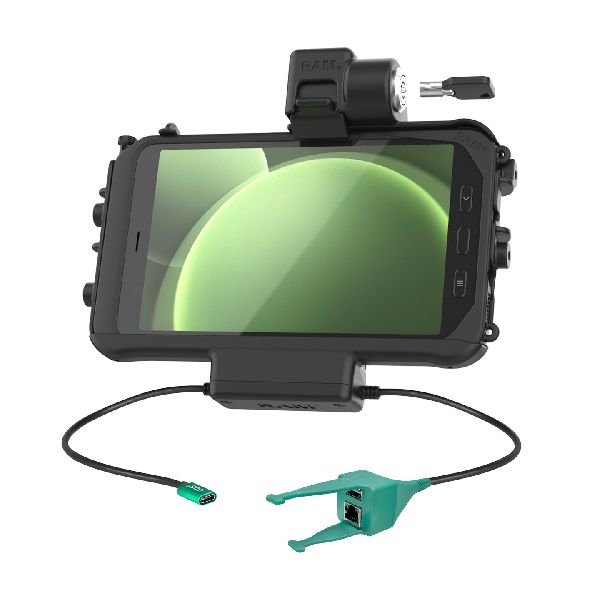 Thin-Dock™ Alimentation + Données USB-A et RJ45 pour Tab Active5 et 3