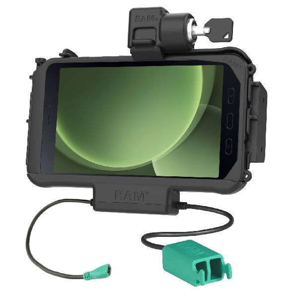 Locking Modular Power + Dual USB Dock for Tab Active5 & 3