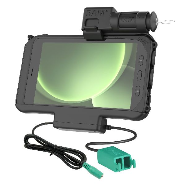 Key Locking Power + Dual USB Dock for Samsung Tab Active5 & 3