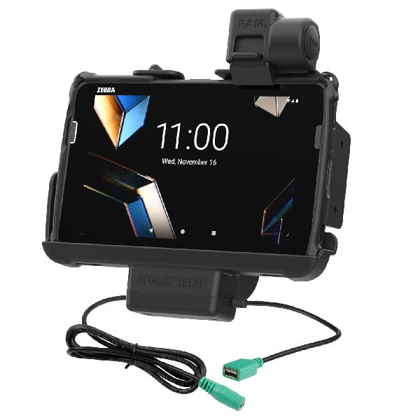Tough-Dock™ Power + Data with Latch for Zebra ET401 8"