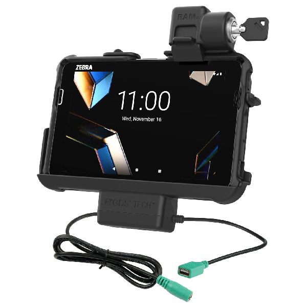 Locking Thin-Dock + Data for Zebra ET401 8"