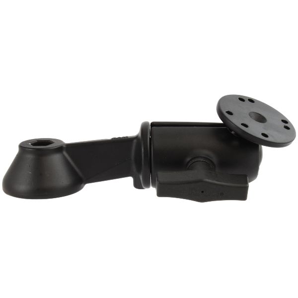 Bras oscillant simple de 6 pouces avec plaque ronde