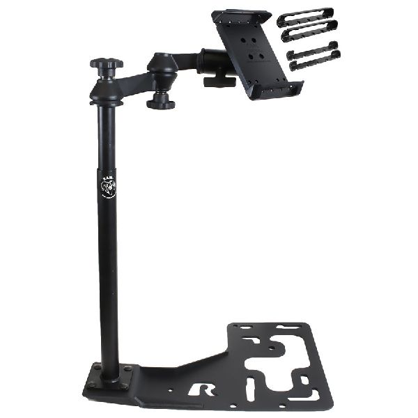 Support de tablette Tab-Tite™ avec support RAM® No-Drill™ pour camion robuste